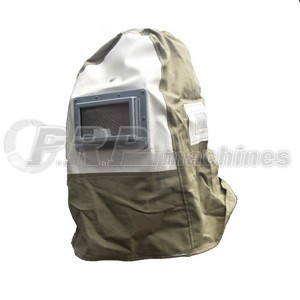 Casque De Sablage Avec Alimentation à Air - Protection Intégrale Visage Et Tête - Toile, ABS, Caoutchouc - Pour Travaux De Sablage, Peinture, Poussière