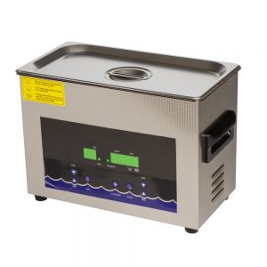 Nettoyeur-bac ultrasons professionnel analogique avec vanne de vidange P2R 10  L 240 W - Entretien - Atelier