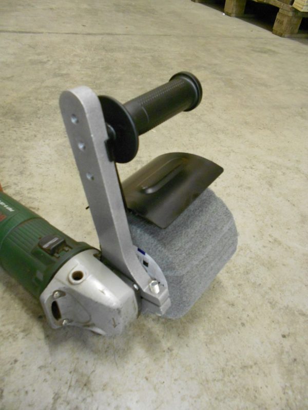 LEONTOOL Lot de 5 outils de polissage pour réparation de pneus de 42 mm et  55 mm avec tiges de liaison, roue de polissage grossière à 70 grilles