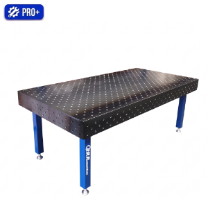 Table de soudure 1200x2400x12 système16 fraisée CNC PRO+
