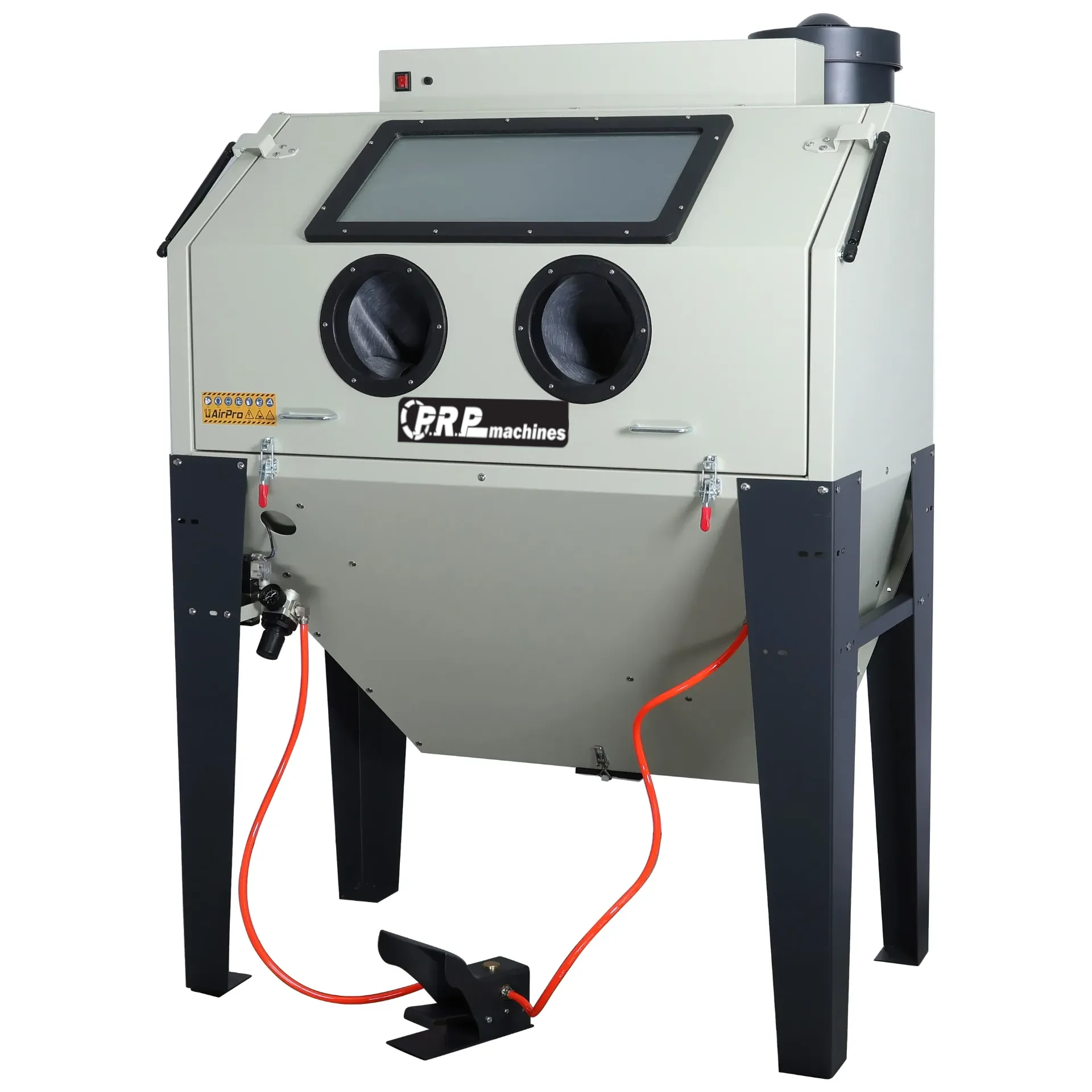 Cabine de sablage 420L porte frontale – Image 2