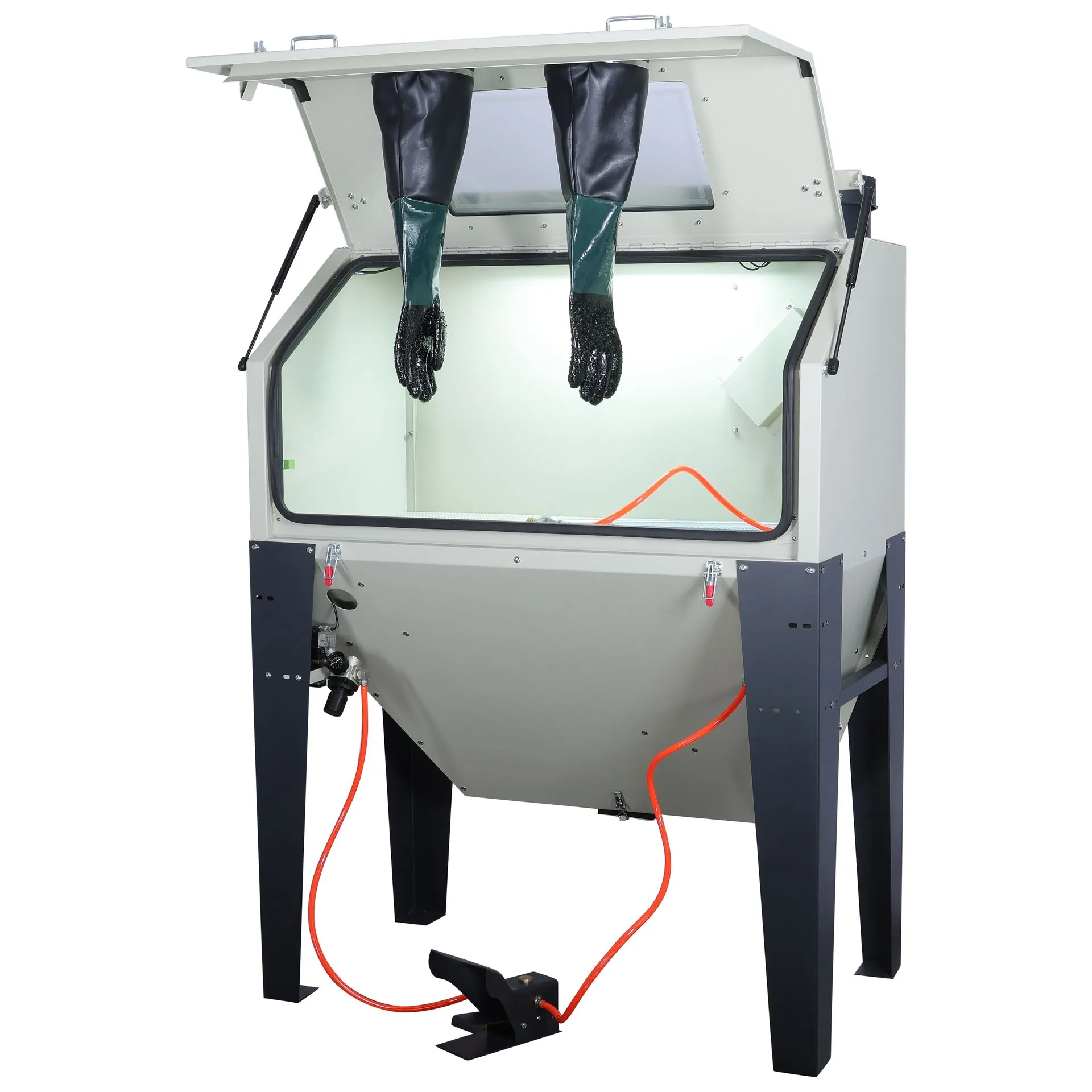 Cabine de sablage 420L + 50kg d'abrasif - PF – Image 5