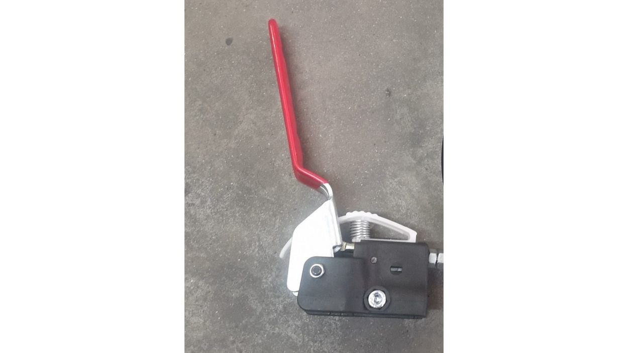 Poignée embrayage mini dumper métal V2024