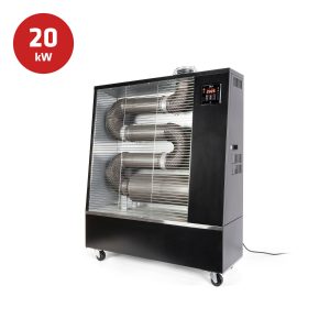 Chauffage infrarouge diesel 20 kW pour atelier et garage
